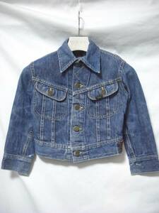 50s Lee 109-JB KIDS用 Gジャン デニム ジャケット SIZE 6 (J-14-10)