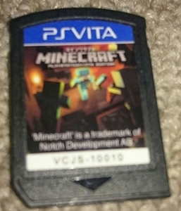 送料無料 PSVITA マインクラフト ソフトのみ