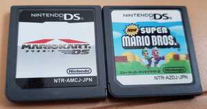 DS マリオカートDS Newスーパーマリオブラザーズ ソフトのみ