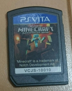 送料無料 PS VITA MINECRAFT マインクラフト ソフトのみ※