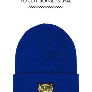 fucking awesome KO CUFF beanie ロイヤル ブルー