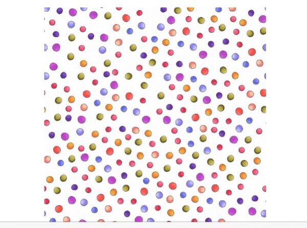 ロラライハリス生地 Fairy Fun Dots110×45
