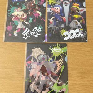サントリー スプラトゥーン3オリジナルクリアファイル