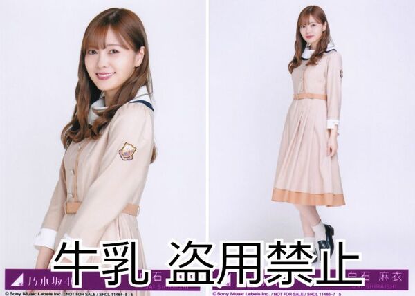 白石麻衣 生写真 乃木坂46 しあわせの保護色