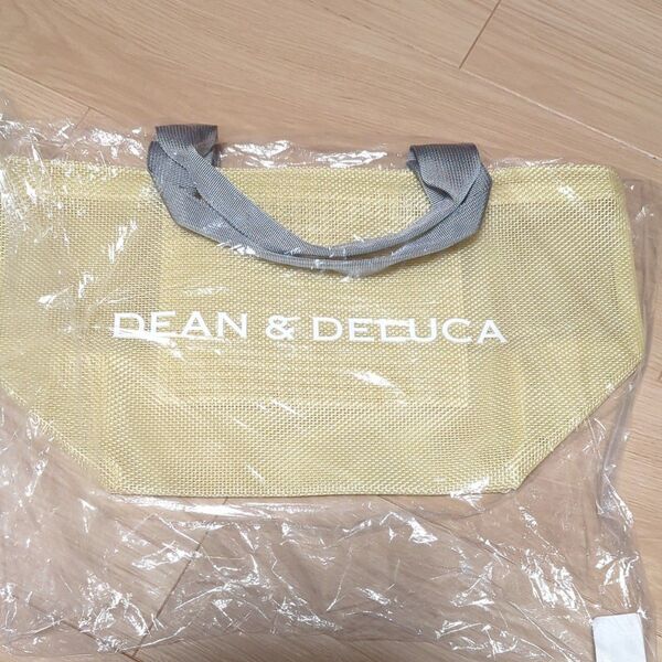 DEAN&DELUCA メッシュトートバッグ イエロー 新品 正規品