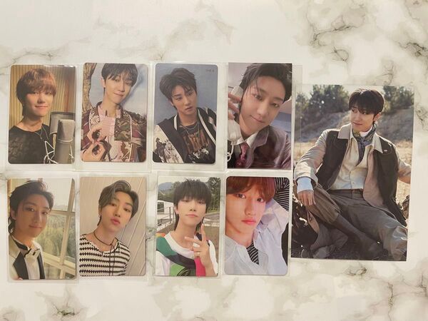 セブチ SEVENTEEN THE8 ディエイト ミンハオ トレカ など セット