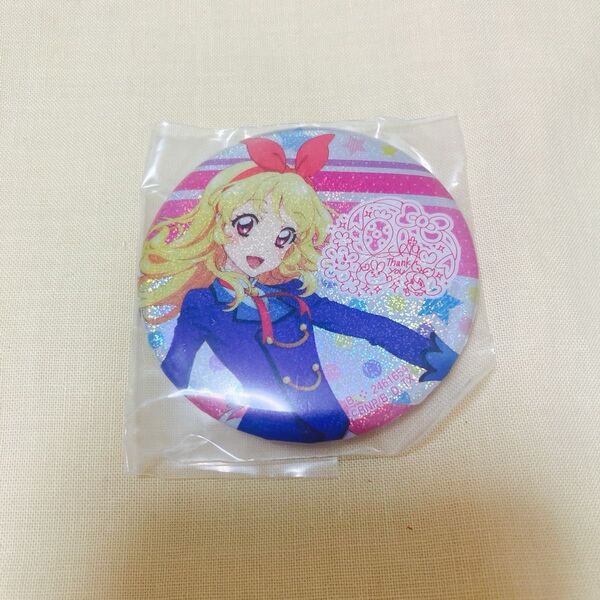 アイカツ 星宮いちご 缶バッジ 缶バ アイカツ! あそ〜と ホログラム缶バッジ アイカツ! シリーズあそーと