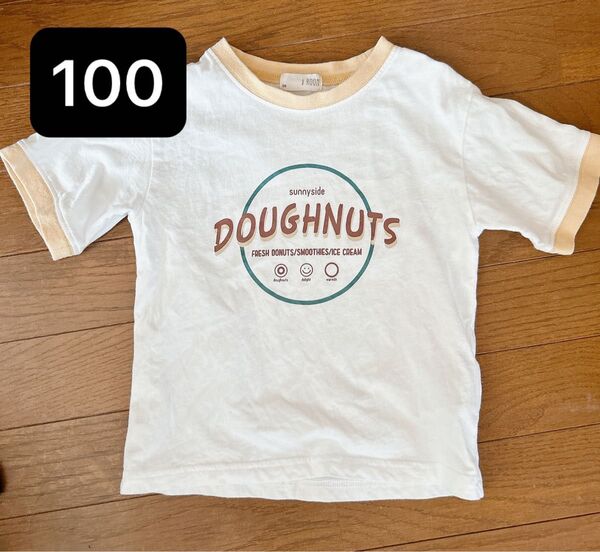b.room ビールーム 半袖Tシャツ ドーナツ 100