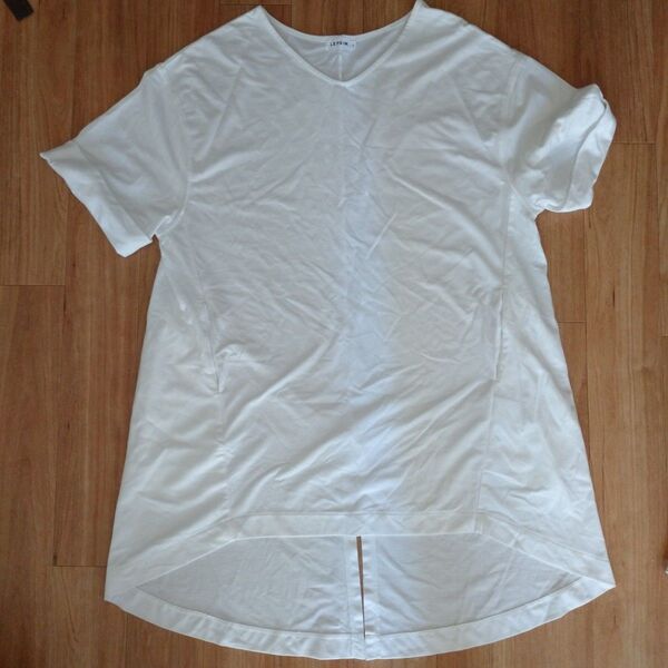 Tシャツ 半袖シャツ 半袖カットソー ロンT 白