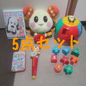 NHK DVD いないいないばあっ!ほめられちゃった & 形合わせパズル おもちゃセット 知育玩具