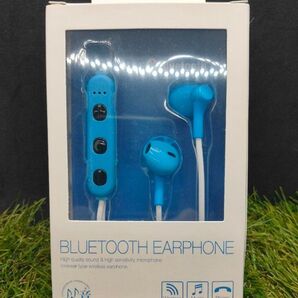 『いい音♪』Bluetooth5.0インナーイヤーイヤホン青