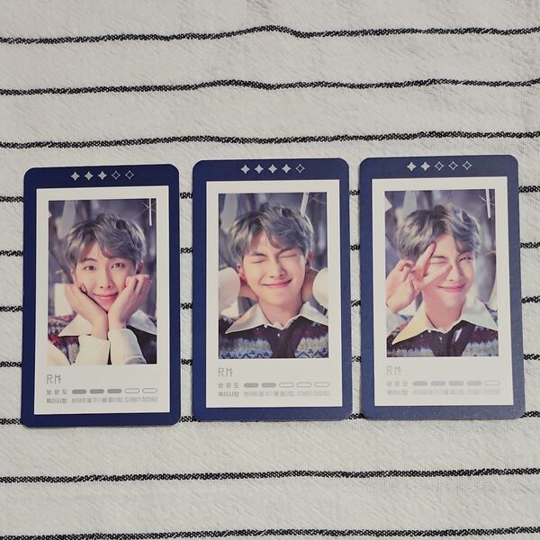 BTS RM マジショ マジックショップ magic shop ゲストブックカード ナムジュン