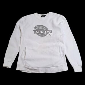 90s 90年代 インパラ IMPALA リバースウィーブ タイプ Reverse Weave Type スウェット 白 M