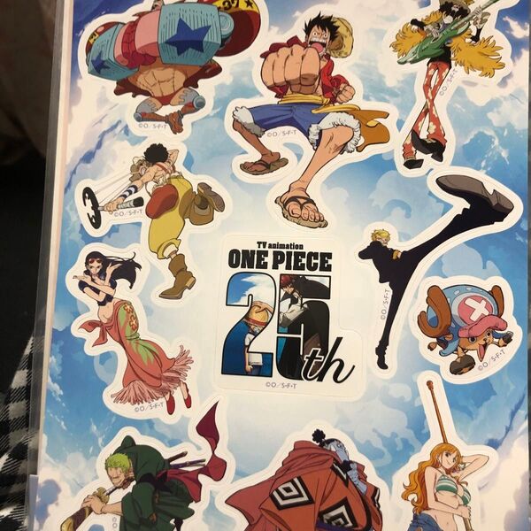 ONE PIECE ワンピース シール 25周年 グッズ