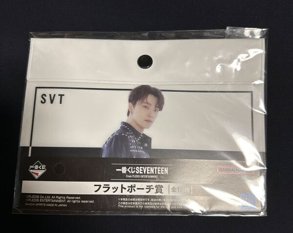 SEVENTEEN ファミリーマート一番くじ フラットポーチ DINO ディノ