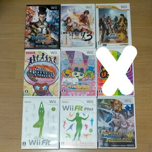 Wii ソフト8個セット