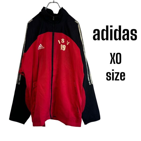 【一点物】adidas アディダス トラックジャケット 赤