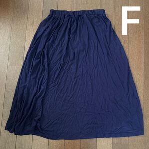 JEANASIS スカート レディース F 紺色 春夏秋
