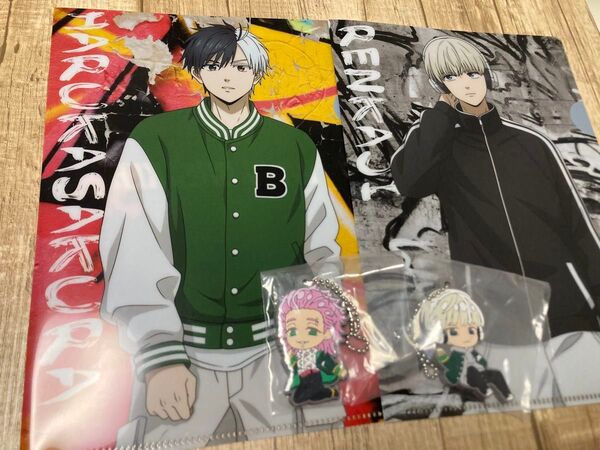 WIND BREAKER クリアファイル&ガチャガチャ 4点セット