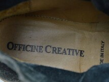 オフィチーネクリエイティブ OFFICINE CREATIVE スウェードレースアップ ブーツ 42サイズ ブラック系 メンズ F-SHOE892_画像5