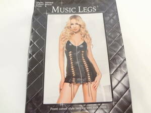 MUSIC LEGS☆Style 60066☆ブラック☆S☆美品