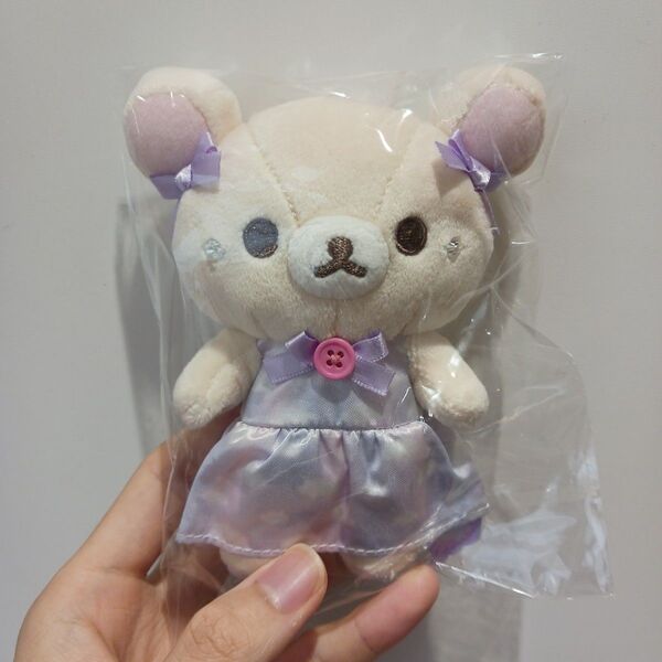 新品 リラックマ ぶらさげぬいぐるみ コリラックマ お空のくるりんわたあめ