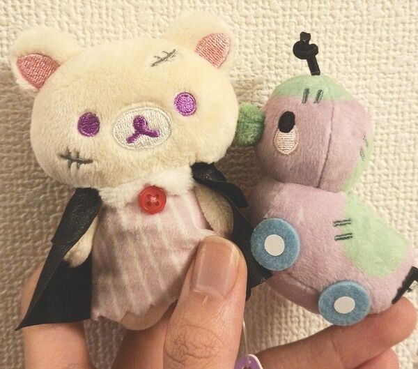 リラックマ ゾンビ スプーキーハロウィン てのりぬいぐるみ