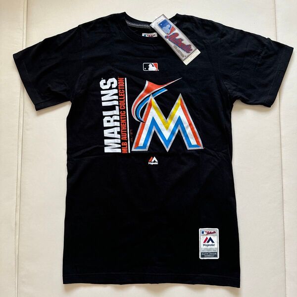 MLB マイアミ・マーリンズ チームアイコン Tシャツ Sサイズ 新品未使用品