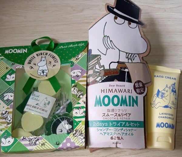 ムーミン ハンドクリーム ディアボーテ 髪の毛セット バスソルト プチバスギフト まとめ売り