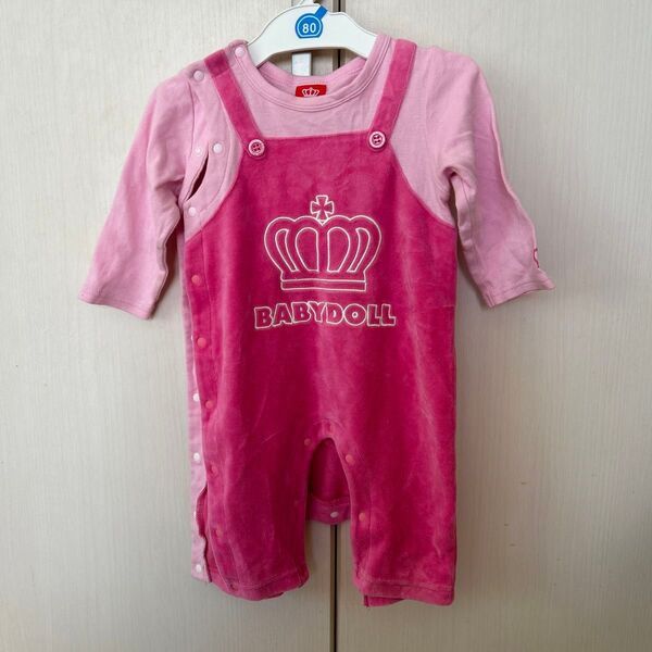 80sizeBABYDOLLロンパース