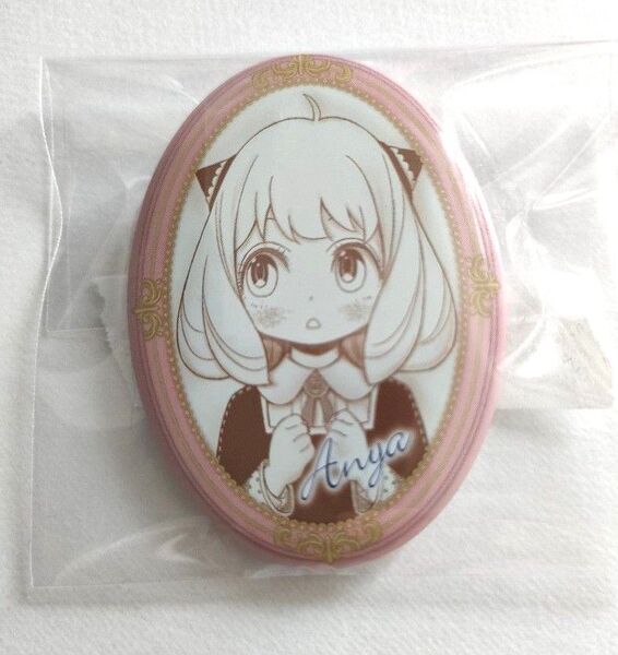 スパイファミリー 額縁 原作 缶バッジ アーニャ