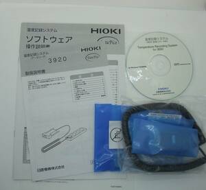 ☆未使用品☆ HIOKI 温度記録システム データリーダ 3920 解析ソフト付 定価31860円より大幅割引/ 売り切り/ 現品限り/ 日置電機