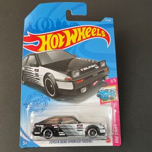 HOTWHEELS TOYOTA AE86 SPRINTER TORUENO