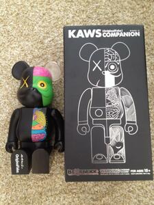 MEDICOM TOY BE@RBRICK 400％ Original Fake KAWS COMPANION メディコムトイ ベアブリック オリジナルフェイク カウズ 人体模型 フィギュア