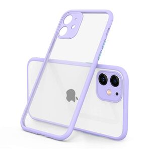 iyite iphone11 ケース シリコン iPhoneケース パープル