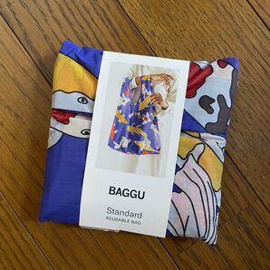 BAGGU STANDARD エコバッグ ニシキゴイ ブルー 錦鯉 バグー スタンダード エコバック