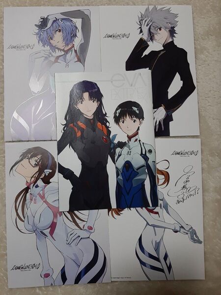 シンエヴァンゲリオン 劇場版 入場者特典 薄い本 ミニポスター リーフレット 6点セット