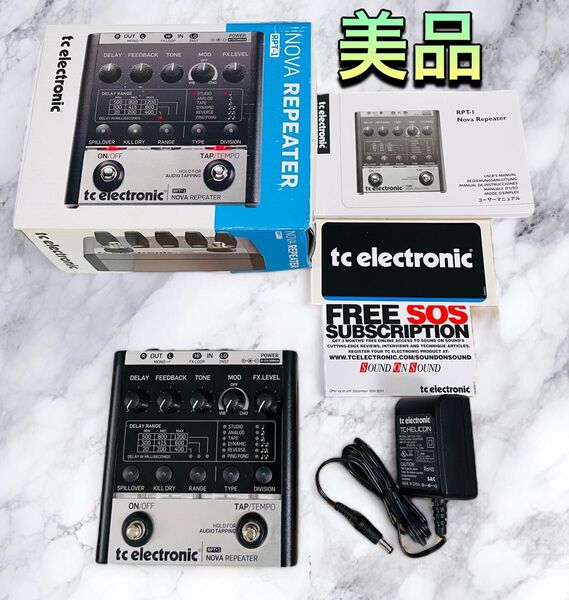 (美品)t.c.electronic RPT-1 NOVA REPEATER