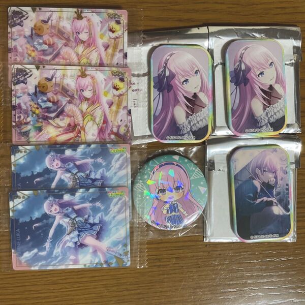プロセカ 巡音ルカ 缶バッジ カード