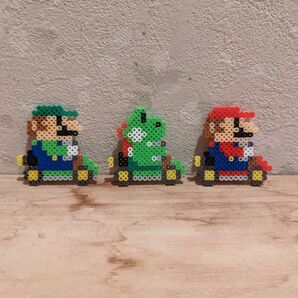 マリオ アイロンビーズ GBA SFC キャラクターグッズ フィギュア