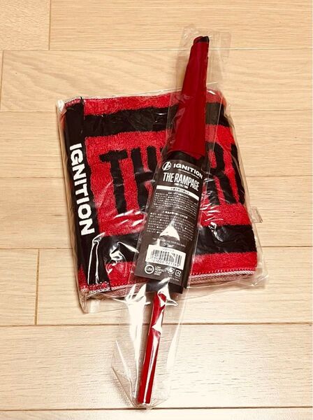 THE RAMPAGE IGNITION タオル、フラッグ