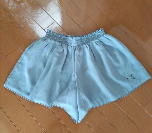 カテゴリー変更OK プーマ ショートパンツ フレアーキュロット グレー #シフォン