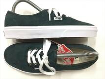 VANS AUTHENTIC 緑系 スエード 3M US5 (23cm) オーセンティック アメリカ企画限定!!_画像5