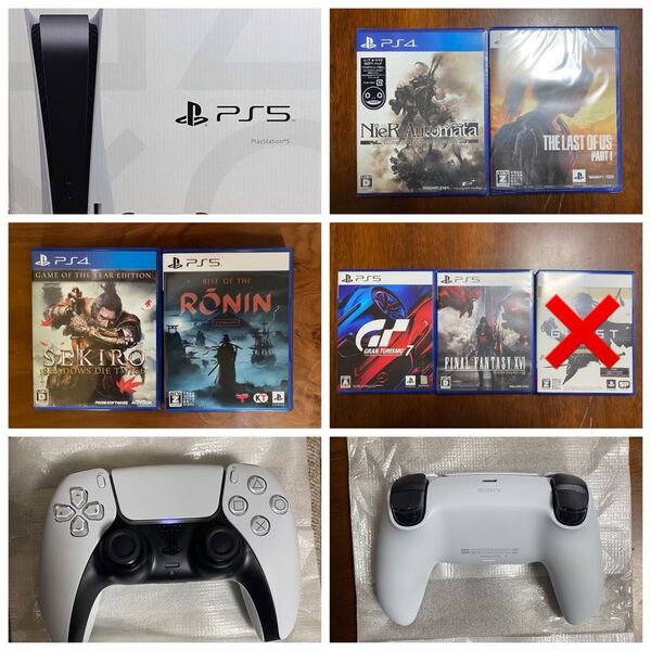 SONY PlayStation5 ソフトセット ※ゴーストオブツシマはつきません