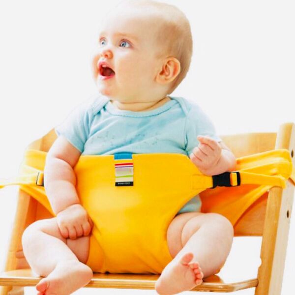 チェアベルト 補助ベルト 離乳食 ベビーチェア 赤ちゃん ベビー 持ち運び コンパクト お出かけ キッズ 安全 固定 洗える