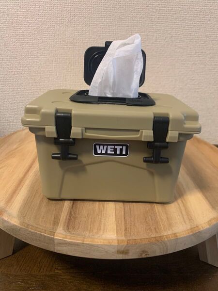YETI風クーラーボックスシール WETI 4枚セット