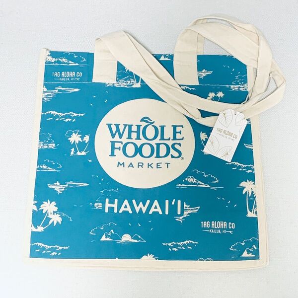 【未使用】Whole Foods Market エコバッグ ハワイ限定デザイン