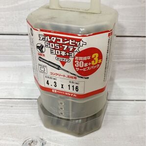 ミヤナガ デルタゴンビットSDSプラス ネジタイプ 4.3×116 33本入
