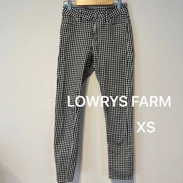 LOWRYS FARM ローリーズファーム パンツ ギンガムチェック パンツ チェック