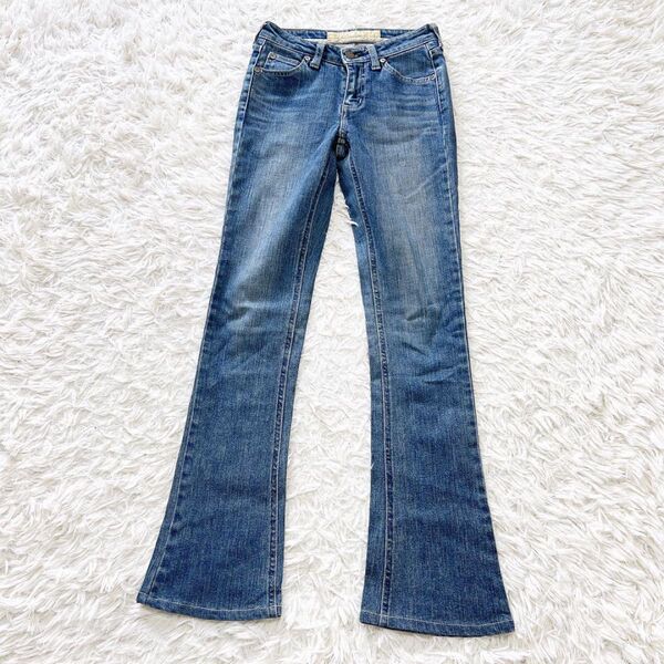 リーバイス デニムパンツ ブーツカット ストレッチ ユーズド加工 カジュアル26 ジーンズ Levi's Perfect Body